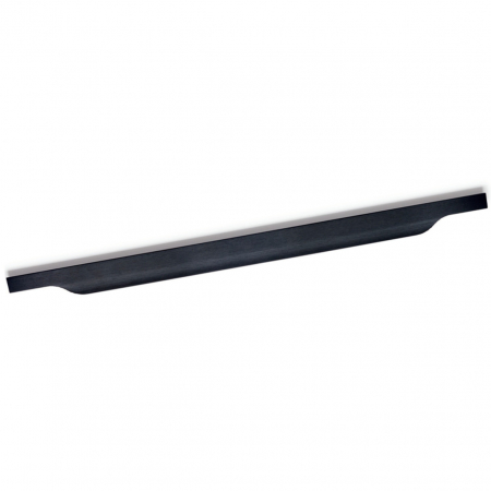 Manere si butoni - Maner pentru mobila Vector, finisaj negru periat, L:147 mm