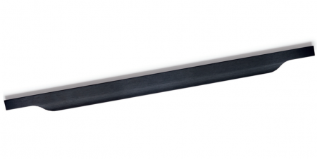 Moderne - Maner pentru mobila Vector, finisaj negru periat, L:397 mm