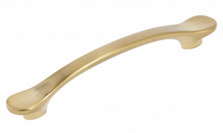Moderne - Maner pentru mobila Venice, finisaj sampanie GT, L:165 mm