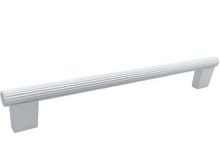Moderne - Maner pentru mobila Veteo, finisaj alb, L:254 mm