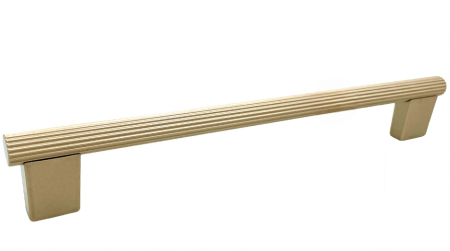 Moderne - Maner pentru mobila Veteo, finisaj auriu, L:254 mm