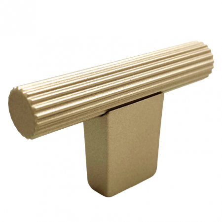 Moderne - Maner pentru mobila Veteo, finisaj auriu, L:60 mm