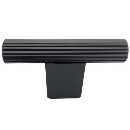 Maner pentru mobila Veteo, finisaj negru cobalt, L:60 mm [2]