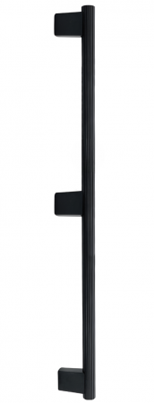 Moderne - Maner pentru mobila Veteo, finisaj negru cobalt, L:990 mm