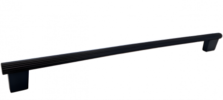 Moderne - Maner pentru mobila Veteo, finisaj negru grafit, L:512 mm