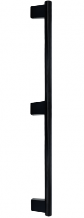 Moderne - Maner pentru mobila Veteo, finisaj negru grafit, L:990 mm