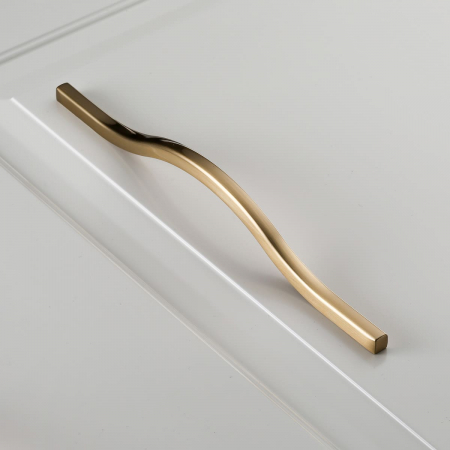 Maner pentru mobila Vito, finisaj alama aurie GT, L:210 mm [3]