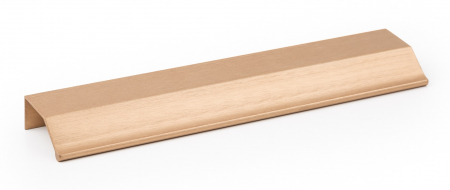 Moderne - Maner pentru mobila Wing, finisaj alama cava periata, L:200 mm
