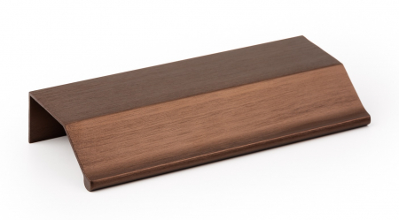 Moderne - Maner pentru mobila Wing, finisaj bronz antichizat, L:100 mm