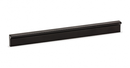 Maner pentru mobilier Angle, finisaj negru mat, L:600 mm [0]