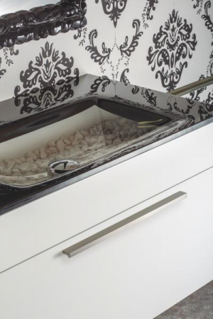 Maner pentru mobilier Angle, finisaj otel inoxidabil, L:100 mm [3]