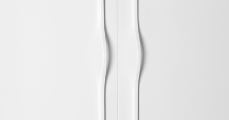 Maner pentru mobilier Brave, alb mat, L 1150 mm [1]