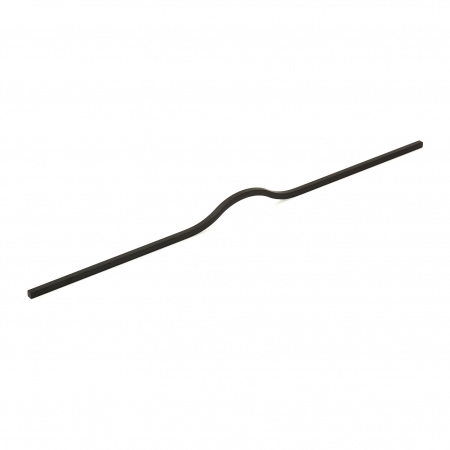 Moderne - Maner pentru mobilier Brave negru mat, L= 400 mm