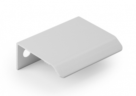 Manere si butoni - Maner pentru mobilier Cruve, finisaj aluminiu, L: 45 mm