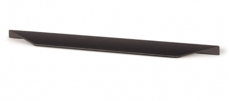 Maner pentru mobilier Cutt negru mat anodizat L:600 mm [0]