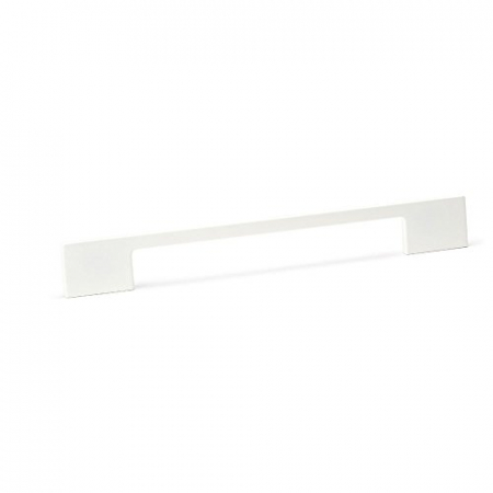 Moderne - Maner pentru mobilier Dino, alb mat, L= 221 mm