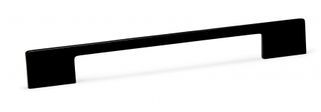 Manere si butoni - Maner pentru mobilier Dino, negru mat, L  349 mm