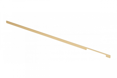 Moderne - Maner lung pentru mobila Extend, auriu deschis periat, L: 1200 mm