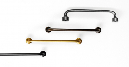 Maner pentru mobilier Floid, finisaj alama antichizata, L:207,6 mm [3]