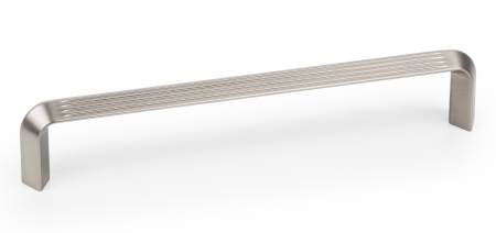 Manere si butoni - Maner pentru mobilier Lines, L:170 mm, finisaj nichel periat