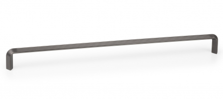 Manere si butoni - Maner pentru mobilier Lines, L:330 mm, finisaj gri cenusiu periat