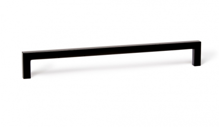 Maner pentru mobilier U, negru mat, L:168,5 mm [1]