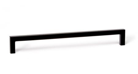 Moderne - Maner pentru mobilier U, negru mat, L: 200,5 mm