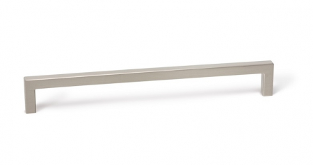 Manere si butoni - Maner pentru mobilier U, nichel periat, L: 200,5 mm