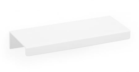 Moderne - Maner pentru mobilier Way, finisaj alb mat, L:100 mm