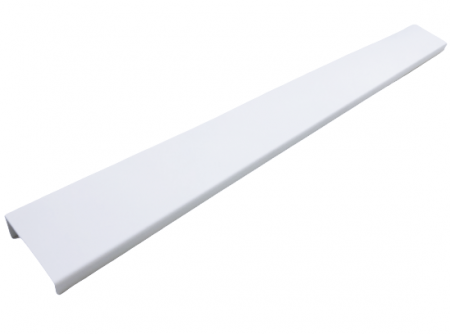 Moderne - Maner pentru mobilier Way, finisaj alb mat, L:800 mm