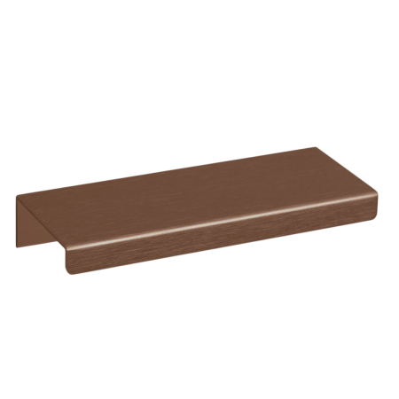 Moderne - Maner pentru mobilier Way, finisaj bronz periat, L:100 mm
