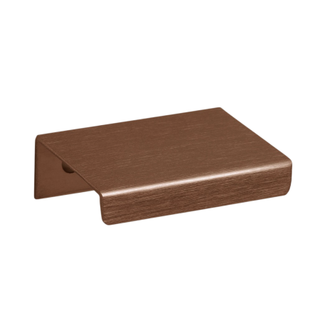 Moderne - Maner pentru mobilier Way, finisaj bronz periat, L:50 mm