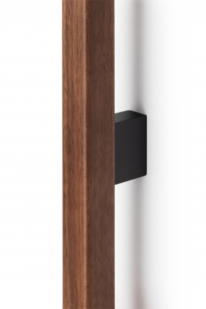 Maner spatial single Duo Big, finisaj gri lava / nuc, L:1016 mm [2]