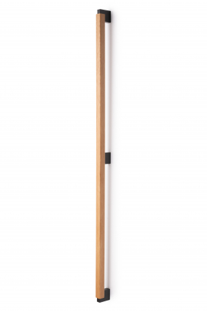 Manere spatiale - Maner spatial single Duo Big, finisaj gri lava / stejar, L:1016 mm