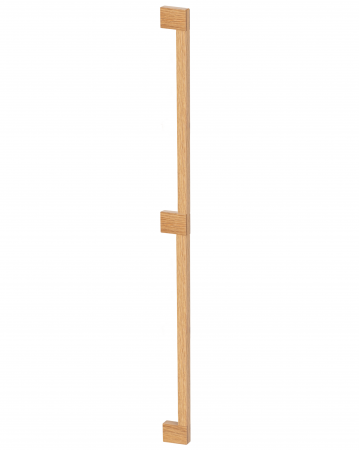 Manere spatiale - Maner spatial single Hako Big, finisaj stejar, L:1005 mm