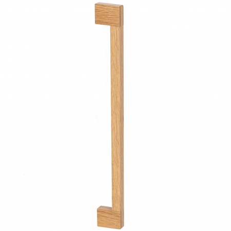 Manere spatiale - Maner spatial single Hako Big, finisaj stejar, L:525 mm
