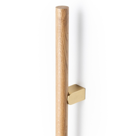 Maner spatial single Kumo Wood Big, finisaj stejar / alama periata, L:610 mm [2]