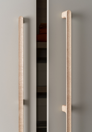 Maner spatial single Luv Wood Big, finisaj natur, L:1026,5 mm [4]