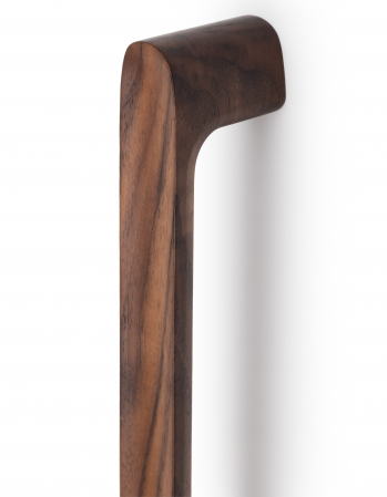 Maner spatial single Luv Wood Big, finisaj nuc, L:418,5 mm [1]