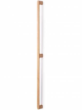 Manere si butoni - Maner spatial single Luv Wood, finisaj stejar, L:1026,5 mm