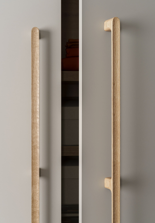 Maner spatial single Luv Wood Big, finisaj stejar, L:1026,5 mm [3]