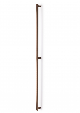 Manere spatiale - Maner spatial single Moon, finisaj bronz periat, L:1096 mm