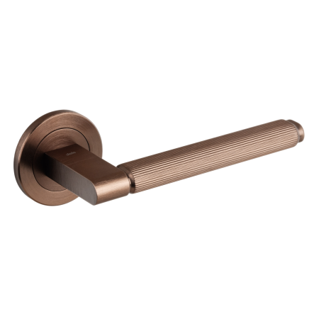 Mânere ușă cameră - Set mâner ușă interior Brooklyn Viefe, bronz periat