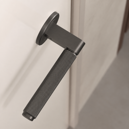 Set mâner ușă interior Brooklyn Viefe, negru titan [4]