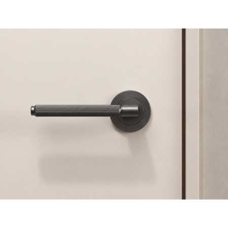 Set mâner ușă interior Brooklyn Viefe, negru titan [2]
