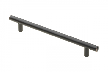 FERONERIE SI ACCESORII MOBILA - Maner vintage cilindric pentru mobilier RELING, finisaj cupru antichizat GT, L:272 mm