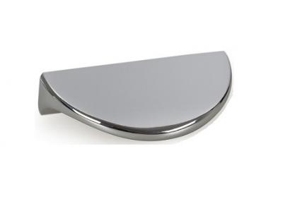 Moderne - Maner pentru mobilier Nick, crom lucios, L: 50 mm