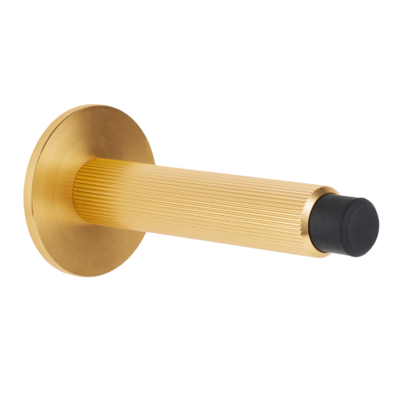 Opritoare uși - Opritor ușă Arpa Wall Viefe, montaj pe perete, alamă întunecată periată, L: 103 mm