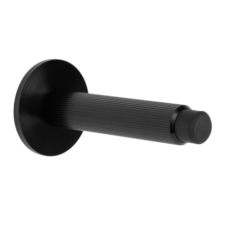Opritoare uși - Opritor ușă Arpa Wall Viefe, montaj pe perete, negru periat, L: 103 mm