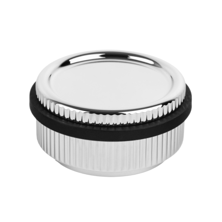 Opritoare usi - Opritor pentru usa Boto, finisaj nichel lucios, 60x29 mm